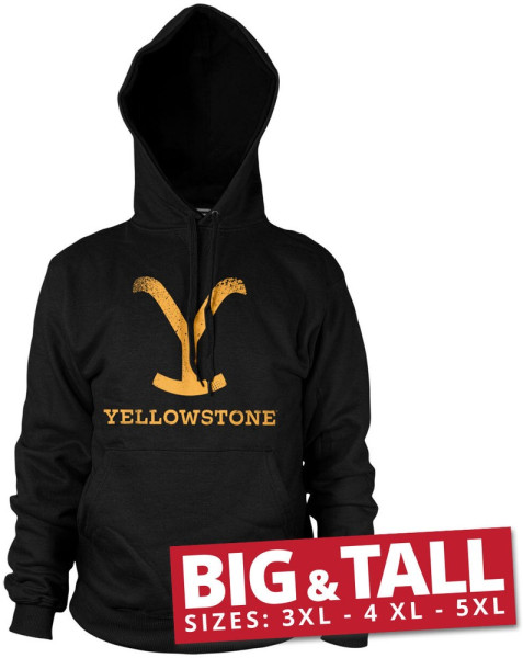 Yellowstone Big & Tall Hoodie Black