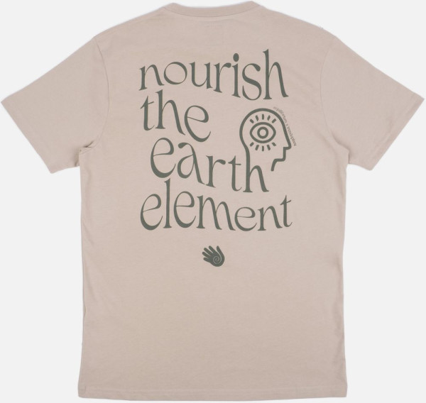 Trendsplant T-Shirt Trendsplant x Equilibrium - Nourish T-Shirt Ivory