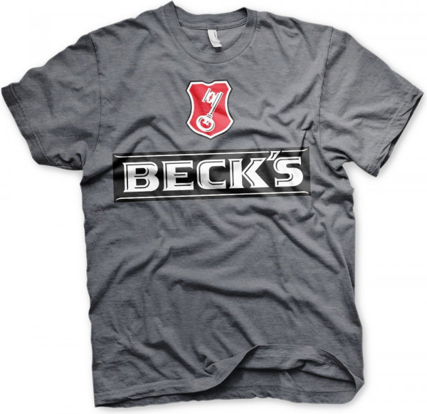 Beck's Beer T-Shirt Dark-Heather