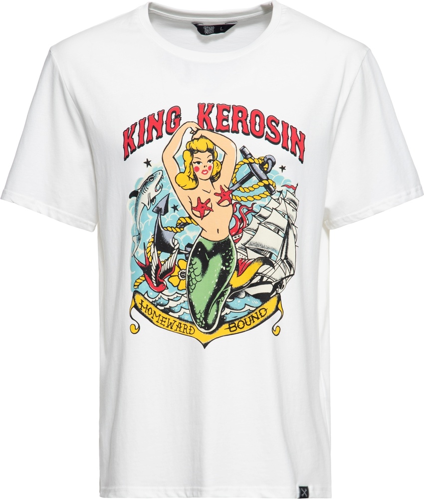 King Kerosin T-Shirt Classic "Homeward" KKU41071 - Herren / Unisex