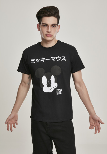 Merchcode T-Shirt Mickey Japanese Tee Black