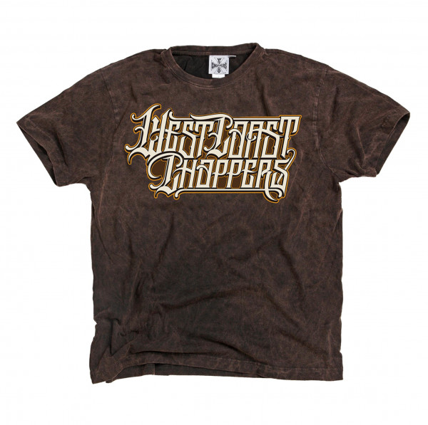 WCC West Coast Choppers T-Shirt Onride Solid Brown