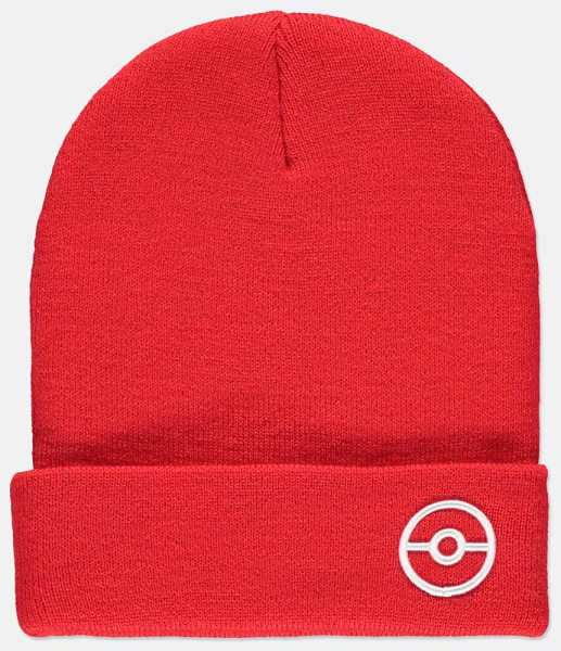 Pokémon - Trainer TECH - Roll Up Beanie Red