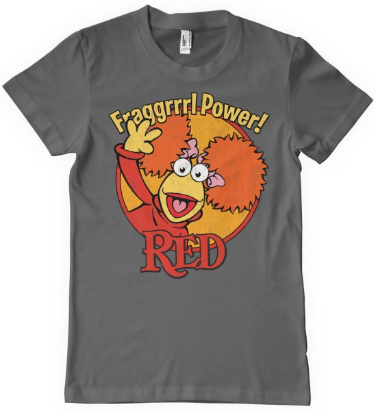 Fraggle Rock Red Fragggrrrl Power T-Shirt
