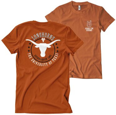 University of Texas Hook 'Em Horns T-Shirt Burnt/Orange