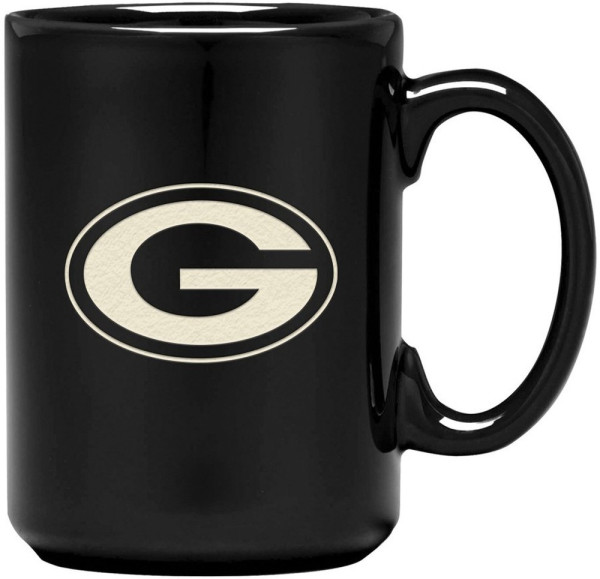 Green Bay Packers Laser Etched Sand Curved Mug