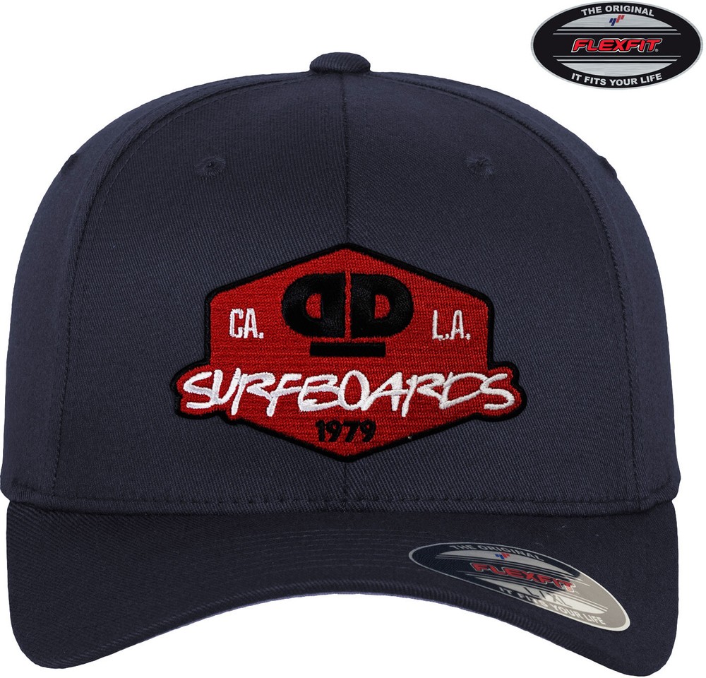 Dope & Deep Surfboards Flexfit Cap Blau - Herren / Unisex
