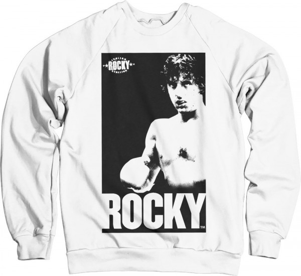 Rocky Vintage Photo Sweatshirt White