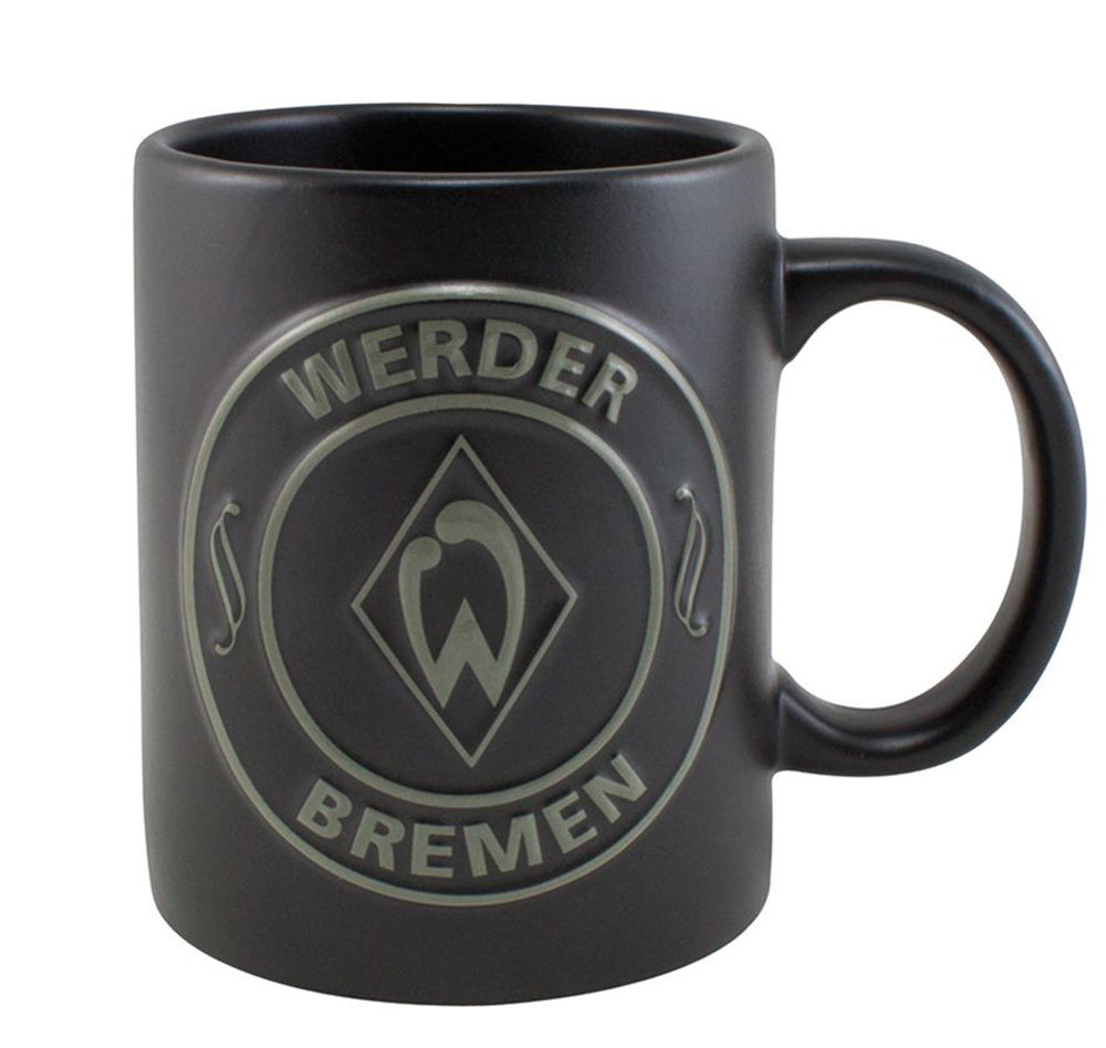 Werder Bremen SVW Tasse – Metallic Grün, 0,3 Liter Keramik, Offizieller Fanartikel Für Kaffee & Tee