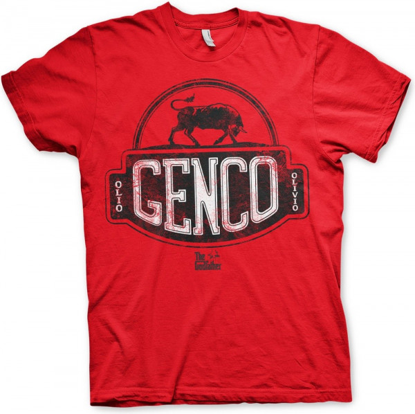 The Godfather Genco Olive Oil T-Shirt Red