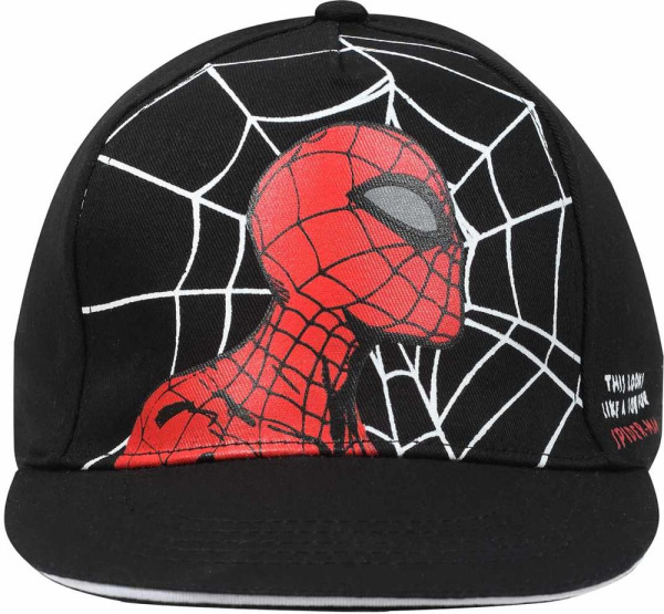 Marvel Spiderman - Web Head (Kids Baseball Cap) Mädchen Cap Black