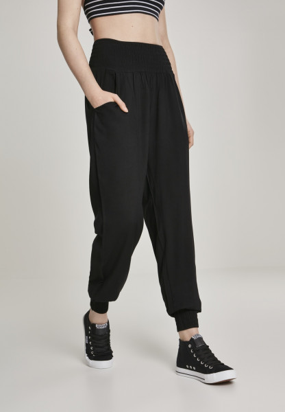 Urban Classics Women Trousers Ladies Sarong Pants Black