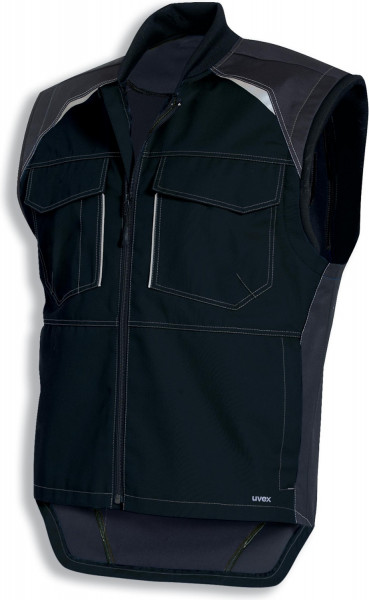 Uvex Weste New Worker Schwarz (17280)