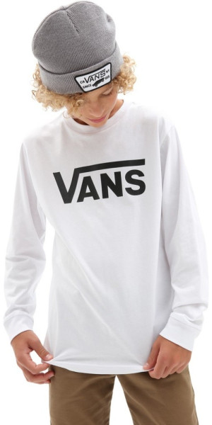 Vans Jungen Kids T-Shirt By Vans Classic Ls Boys White/Black