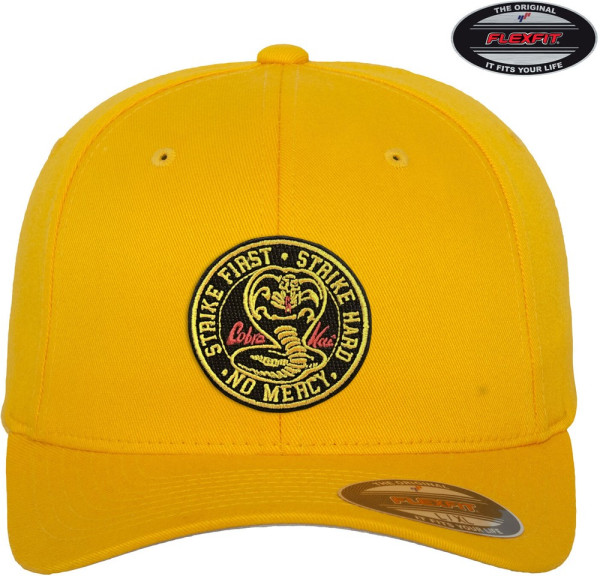 Cobra Kai Patch Flexfit Cap Yellow