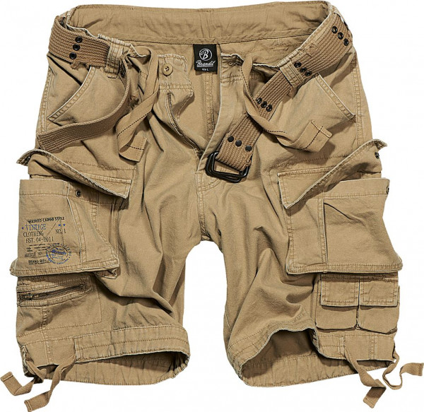 Brandit Shorts Savage Vintage in Beige