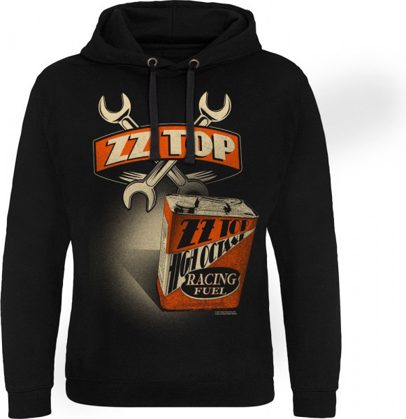 ZZ Top High Octane Racing Fuel Epic Hoodie Black