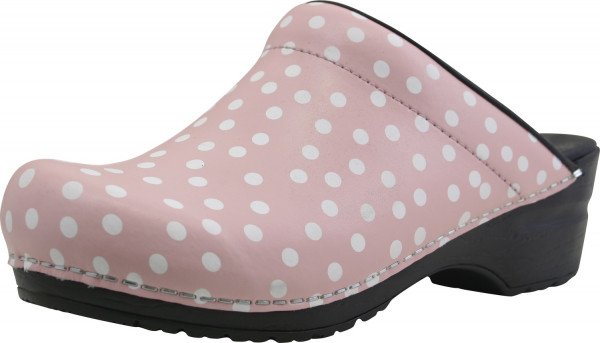 Sanita Damen Offener Clog Original-Fenja Open Rose