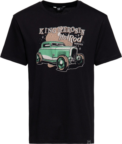 King Kerosin Classic T-Shirt "Hot Rod Service" KKI31002