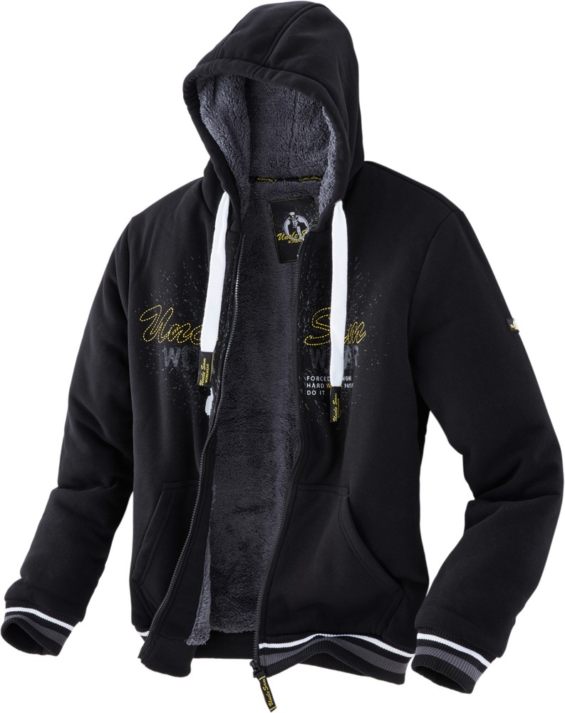 Sudadera Uncle Sam Para Hombre - Gris Antracita, Resistente Al Viento Y Agua, Ideal Trabajo