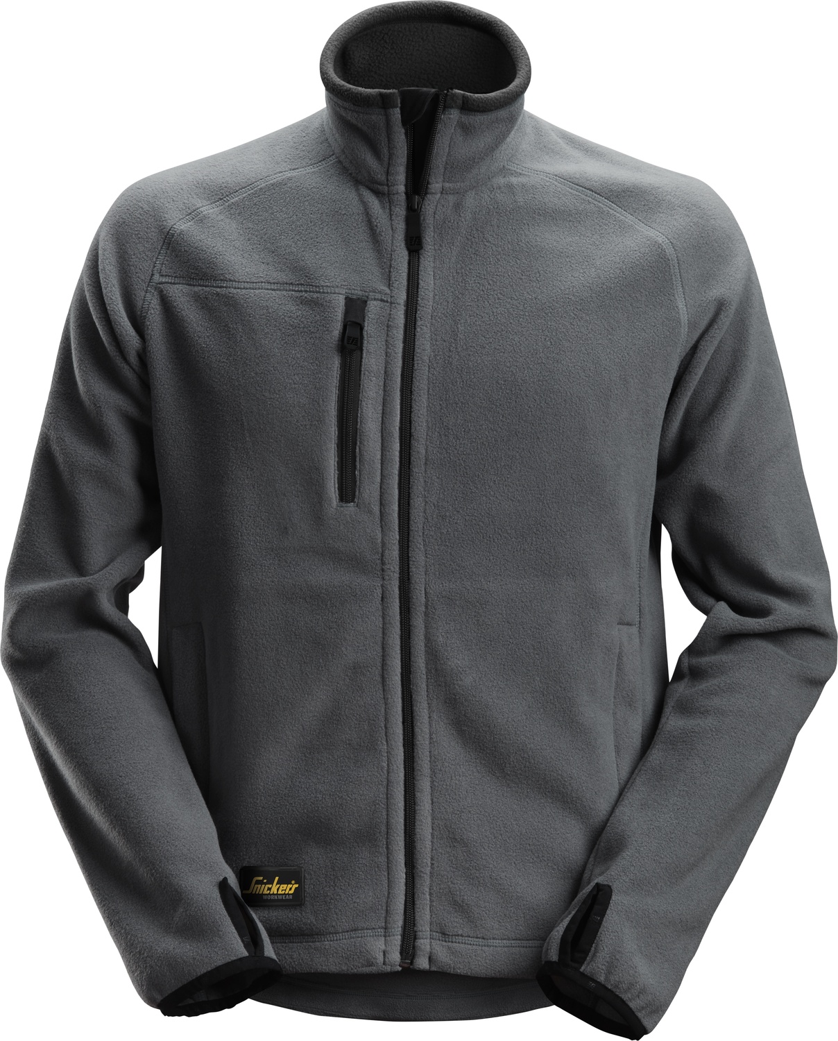 Snickers Workwear AllroundWork Polartec Fleece Arbeitsjacke Stahlgrau/Schwarz - Herren / Unisex