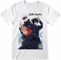 Jujutsu Kaisen - Trio (Unisex) T-Shirt White Jujutsu Kaisen - Trio (Unisex) T-Shirt White