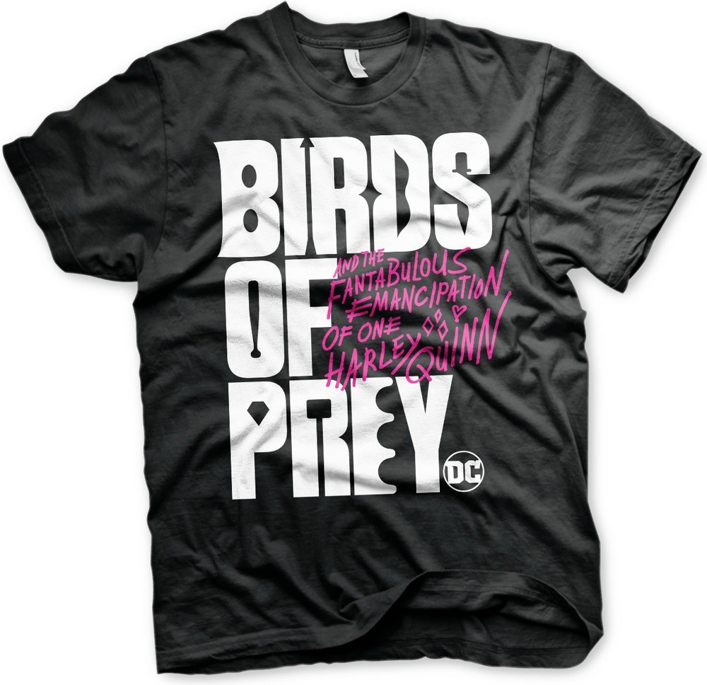 Birds Of Prey Logo T-Shirt Schwarz - Herren / Unisex