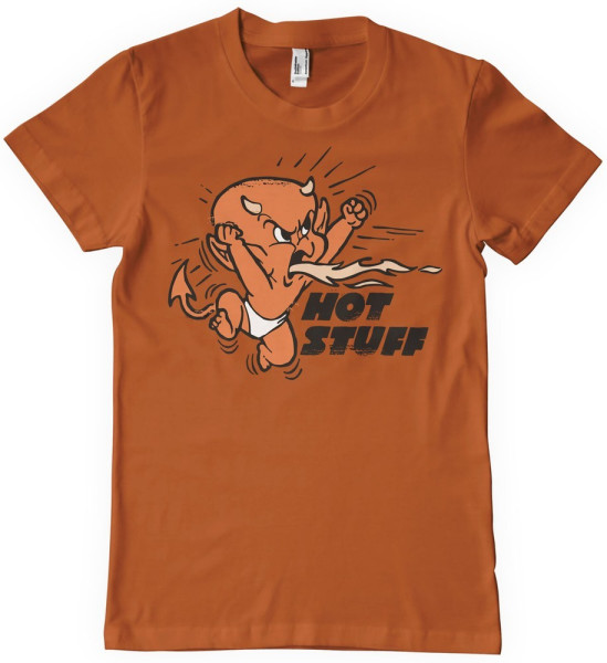 Hot Stuff Retro T-Shirt Burnt/Orange
