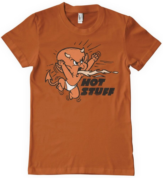 Hot Stuff Retro T-Shirt Burnt/Orange