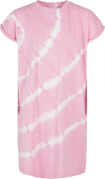 Urban Classics Mädchen Girls Tie Dye Dress Girlypink