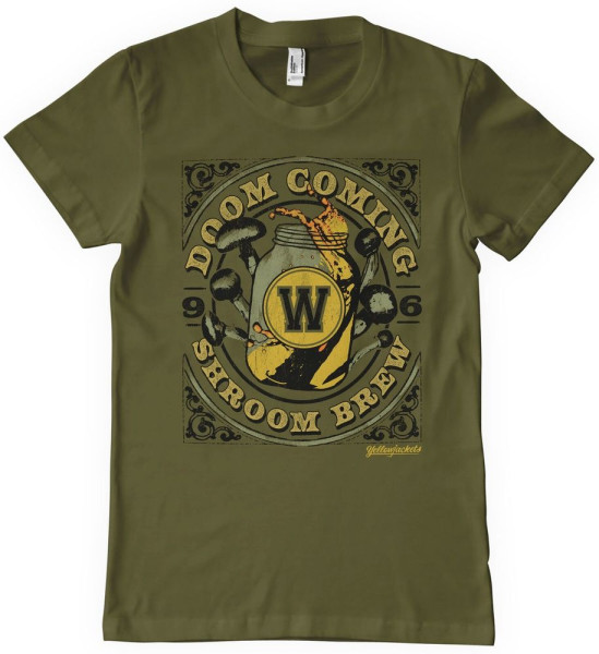 Yellowjackets T-Shirt Doom Coming Shroom Brew T-Shirt PM-1-YJ003-H70-4
