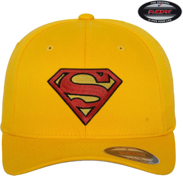 Superman Flexfit Cap Yellow