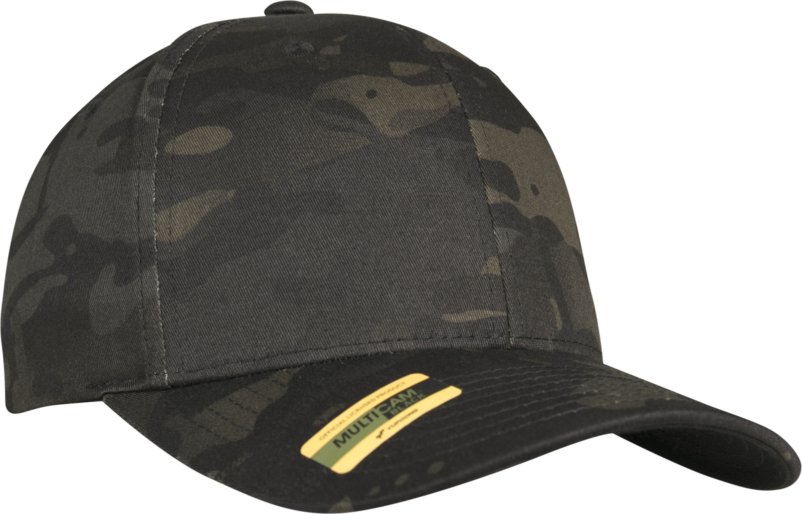 YUPOONG Inc. Cap Flexfit Multicam Cap in Black multicam Caps Beanies Men Lifestyle kustom kult