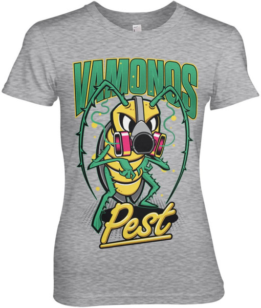 Breaking Bad Vamanos Pest Bug Girly Tee Damen T-Shirt Heather-Grey