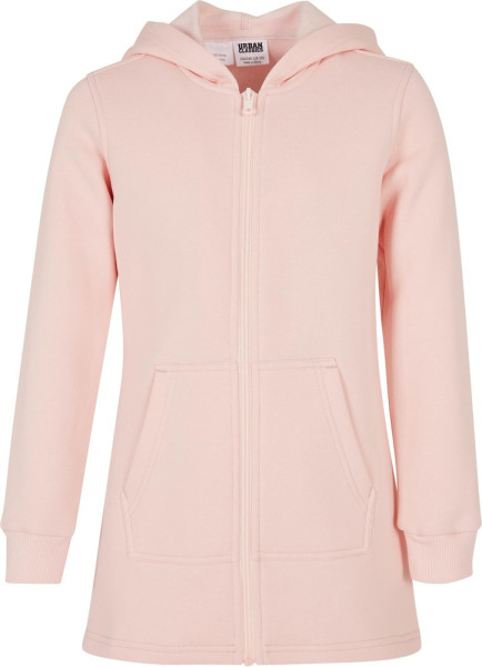 Urban Classics Mädchen Jacke Girls Sweat Parka Pink