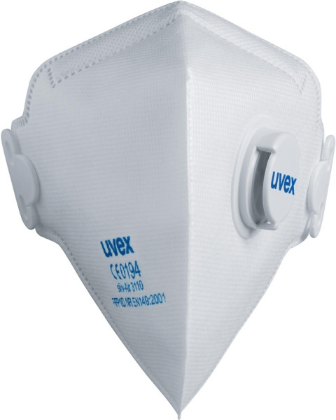 Uvex Faltmaske Silv-Air C 3110 FFP1 8763110 15 Stück