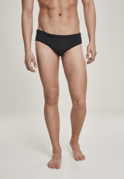 Urban Classics Badehose Basic Swim Brief Black