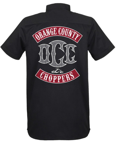 OCC Orange County Choppers Workershirt Colours Black