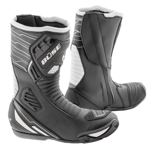 Büse Sport Evo Sportstiefel Schwarz/Weiß