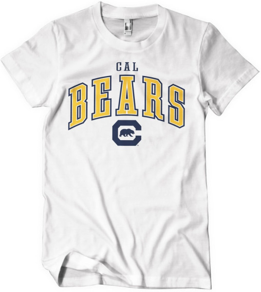 Berkeley University of California Bears Big Patch T-Shirt White