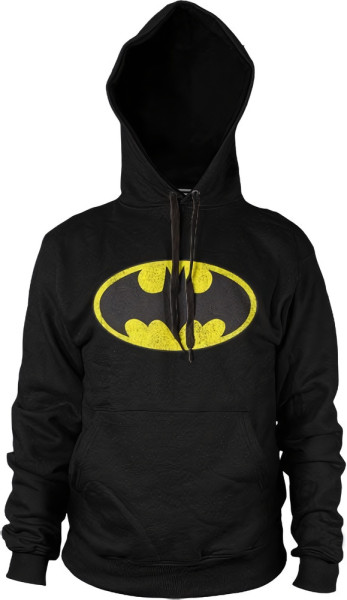 Batman Distressed Logo Big Tall Hoodie WB-3-BAT004-H23-8