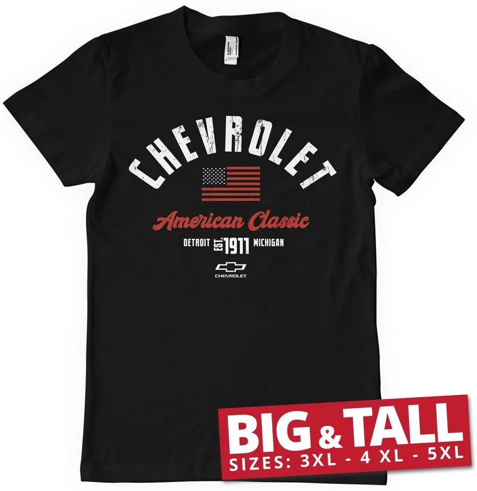 Chevrolet T-Shirt American Classic T-Shirt GM-1-CHEV004-H80-5 - Herren / Unisex