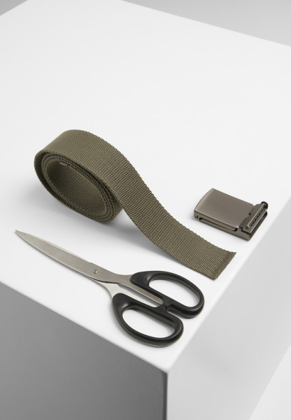 Urban Classics Belt Canvas Belts Olive