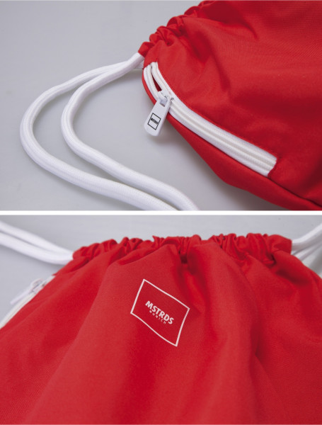 MSTRDS Gymsack Basic Gym Sack Red