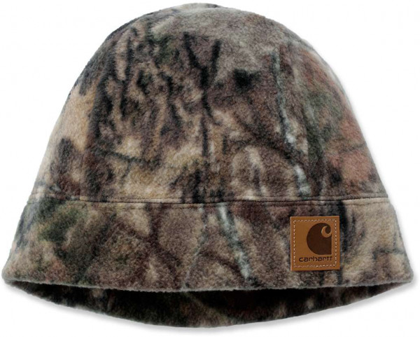 Carhartt Herren Mütze Camo Fleece Hat Mossy Oak Break-Up Country