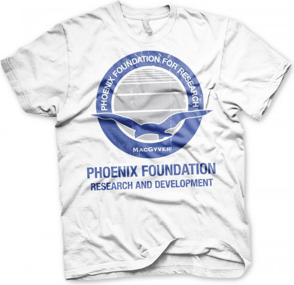 MacGyver Phoenix Foundation T-Shirt White