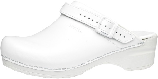 Sanita Offener Clog San-Flex Open White