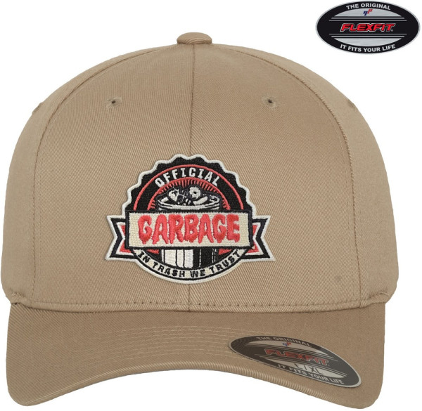 Garbage Pail Kids Official Garbage Flexfit Cap Khaki