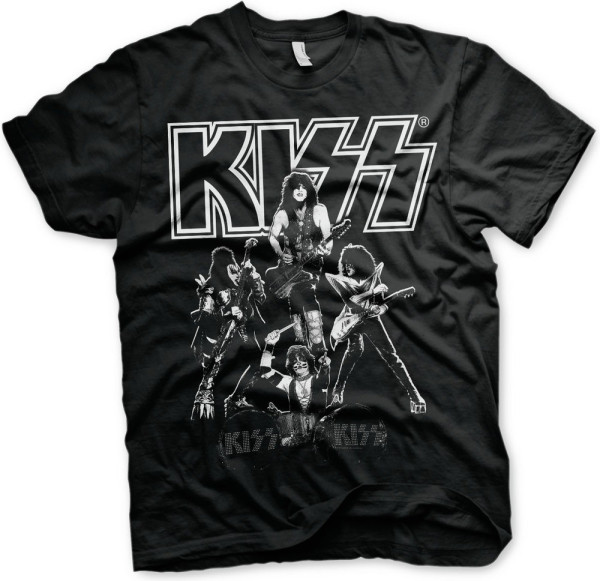 Kiss Hottest Show On Earth T-Shirt Black