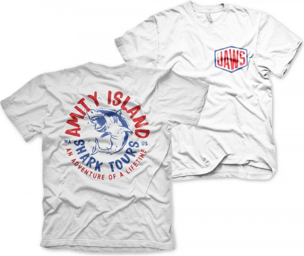 Jaws Adventure Of A Lifetime T-Shirt White
